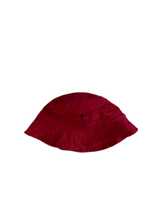 ARROW BUCKET HAT WINE RED